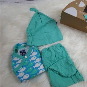 Kickee Pants Kimono gift set 3-6 months